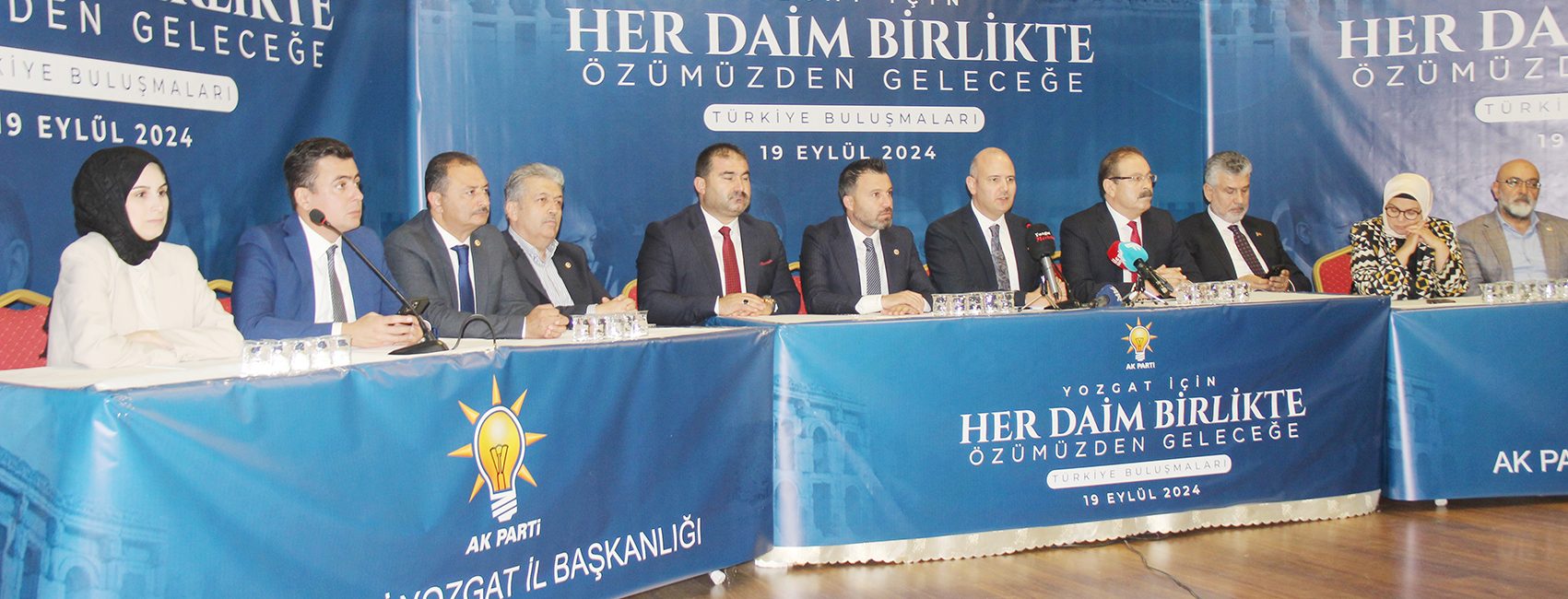AK PARTİ HEYETİNDEN ‘YOZGAT İÇİN HER DAİM BİRLİKTE’ TOPLANTISI