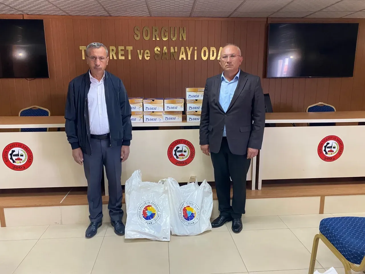 SORGUN TSO’DAN İHTİYAÇ SAHİBİ 316 ÖĞRENCİYE  AYAKKABI ARMAĞANI