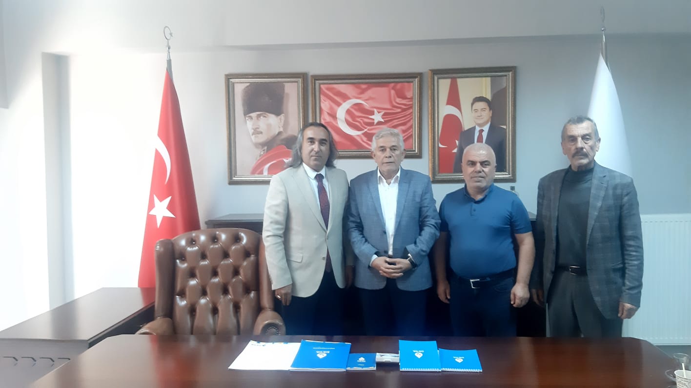 GELECEK PARTİSİNDEN DEVA İL BAŞKANI ÇİFTÇİYİ KUTLAMA ZİYARETİ