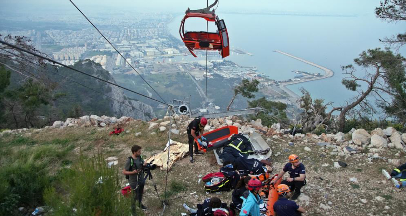 TELEFERİK KAZASI DAVASINDA 5 SANIĞIN TUTUKLULUĞUNA DEVAM KARARI