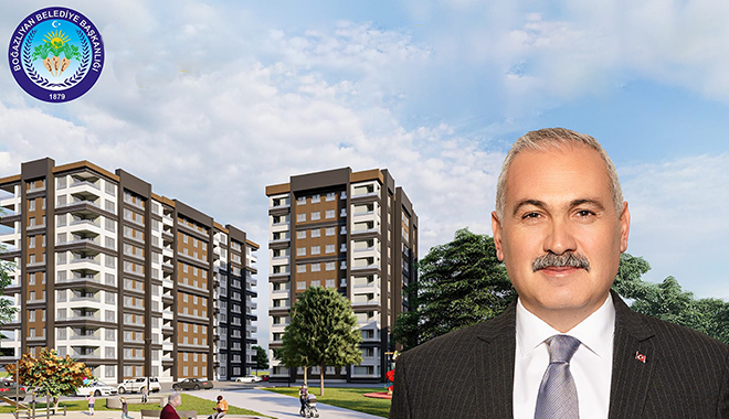 BOĞAZLIYAN BELEDİYE BAŞKANI,İLÇENİN KONUT SORUNUNU DA ÇÖZÜYOR