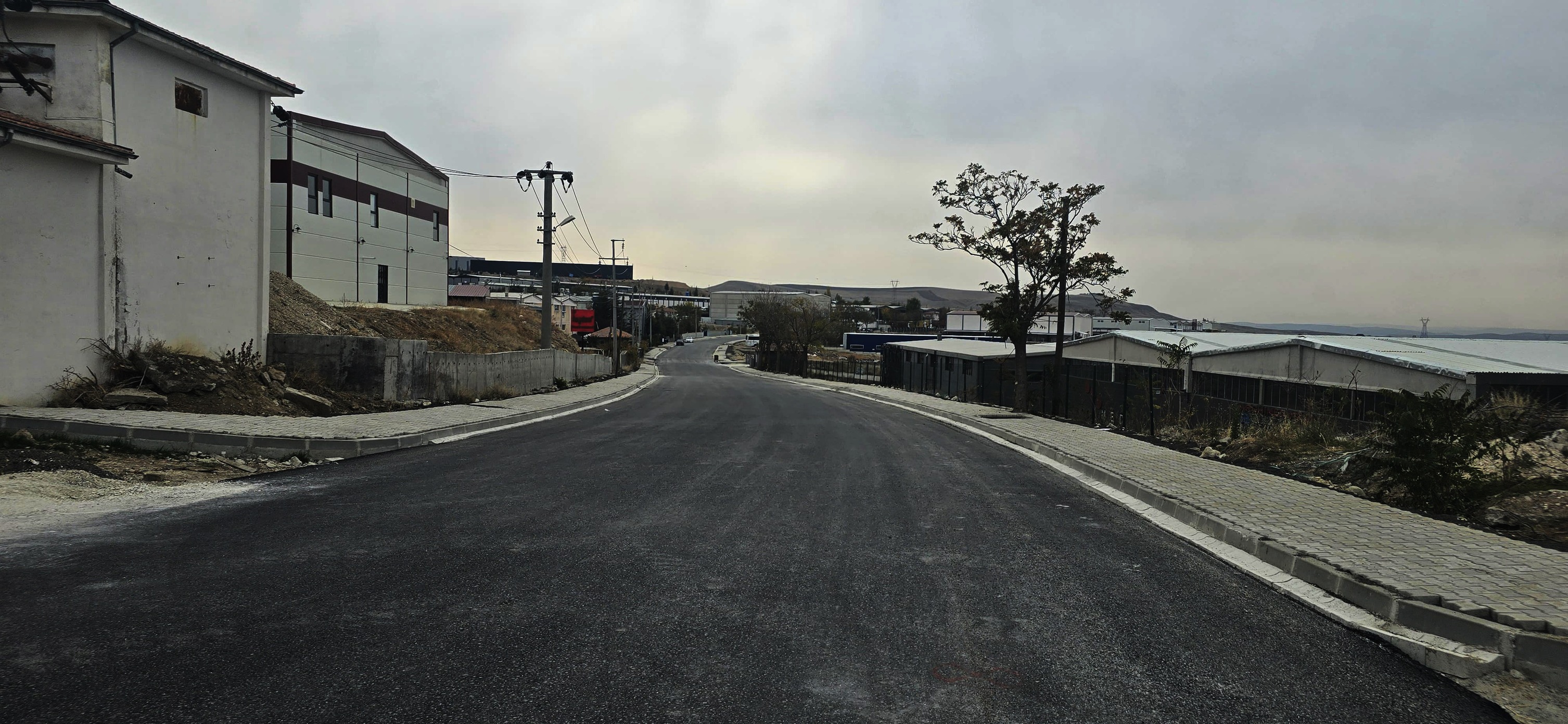 YOZGAT OSB’DE BİRİNCİ KAT ASFALT SERİMİ TAMAMLANDI