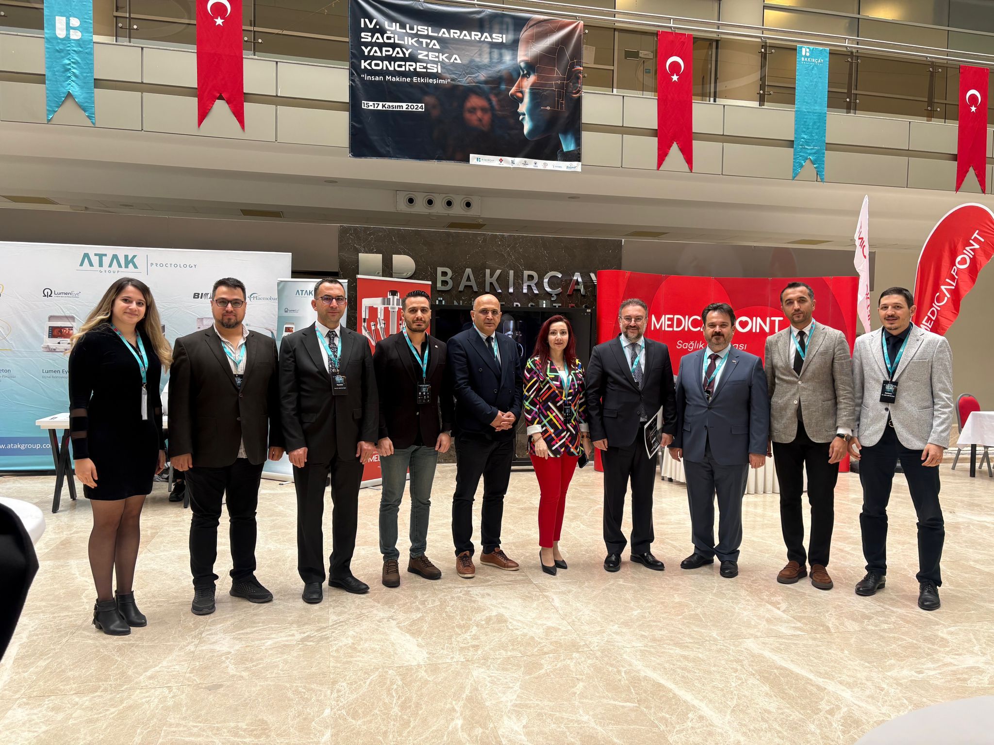 SAĞLIKTA YAPAY ZEKA KONGRESİNE YOBÜ'DEN 7 AKADEMİSYENİMİZ KATILDI