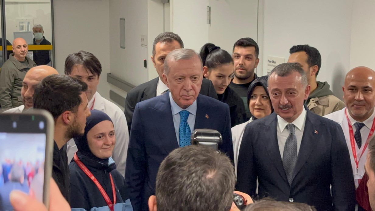 CUMHURBAŞKANI ERDOĞAN, KOCAELİ ŞEHİR HASTANESİ’Nİ ZİYARET ETTİ