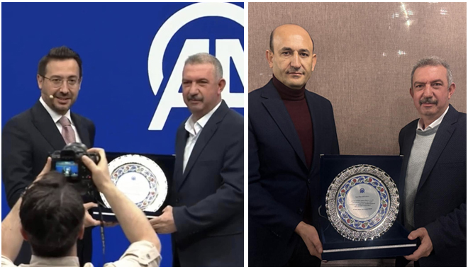 GAZETECİ ÖMER ERTUĞRUL ANADOLU AJANSINDAN EMEKLİ OLDU