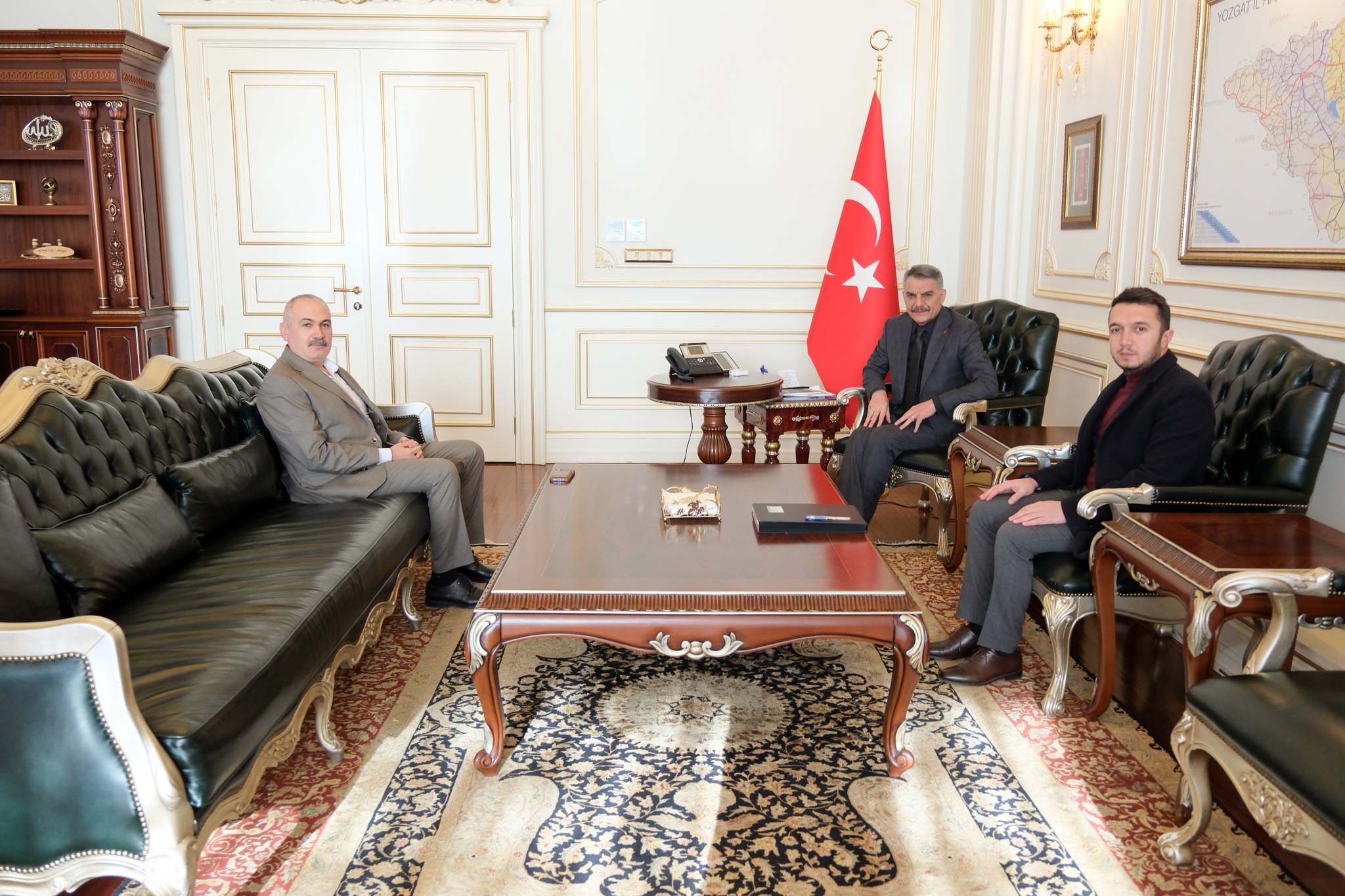 BELEDİYE BAŞKANI COŞAR’DAN VALİ ÖZKANA İSTİŞARE ZİYARETİ