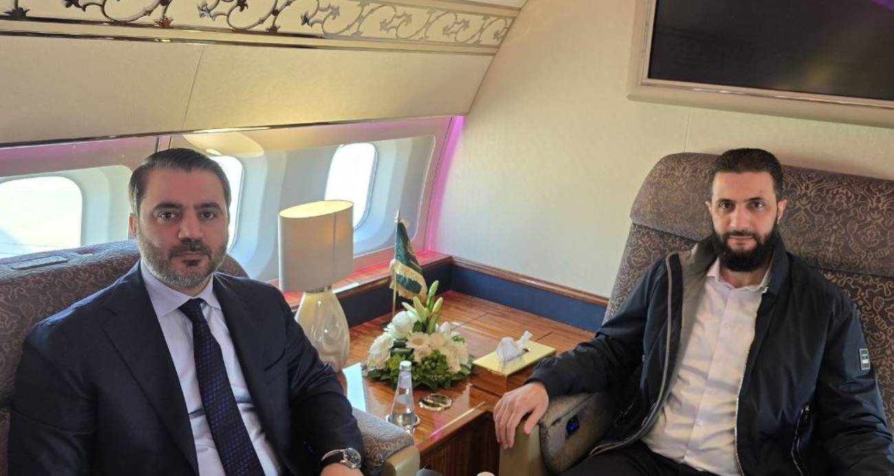 SURİYE GEÇİCİ DEVLET BAŞKANI EŞ-ŞARA'DAN İLK YURT DIŞI ZİYARETİ SUUDİ ARABİSTAN'A