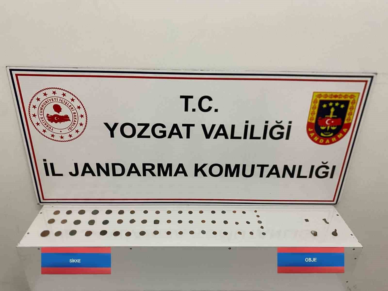 60 PARÇA TARİHİ ESERİ KAÇIRAN ŞAHIS YAKALANDI