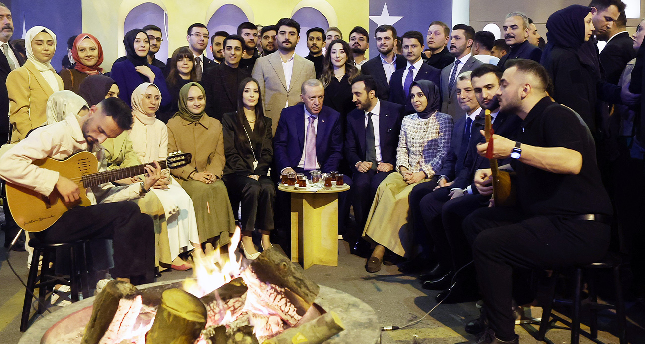 CUMHURBAŞKANI ERDOĞAN, İSTANBUL’DA GENÇLERLE BİR ARAYA GELDİ