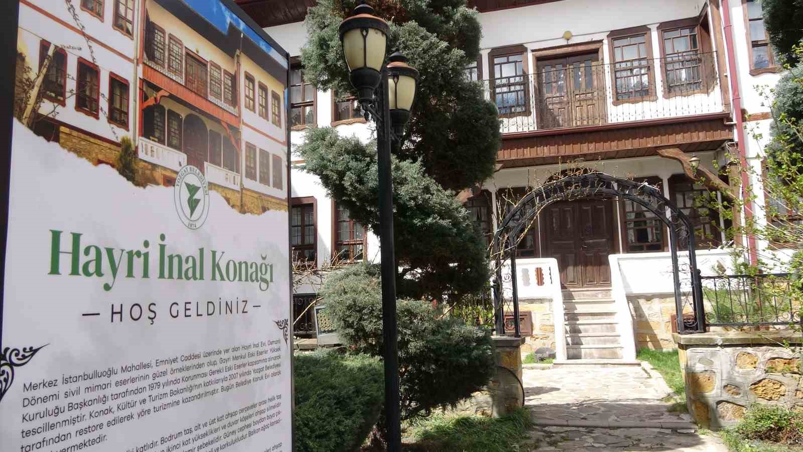 YOZGAT’TA ASIRLIK KONAK, ZİYARETÇİLERİNİ AĞIRLIYOR