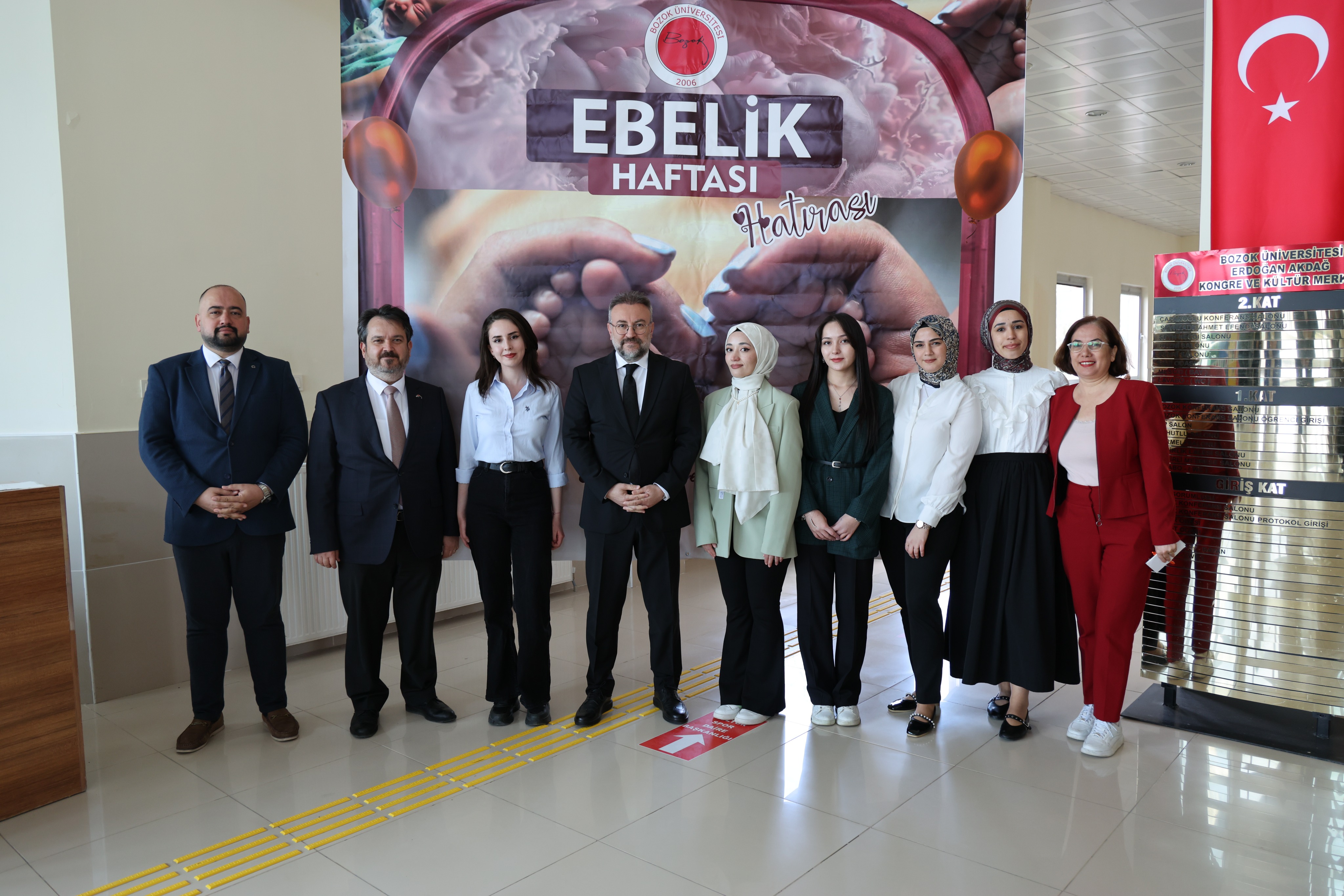 Yobü’de 2025 ebeler gününü kutlama proğramı