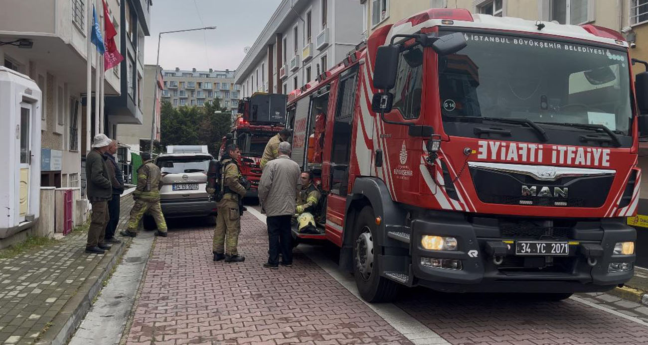 AVCILAR KIZ YURDUNDA YANGIN ÇIKTI, KISA SÜREKLİ PANİK YAŞANDI