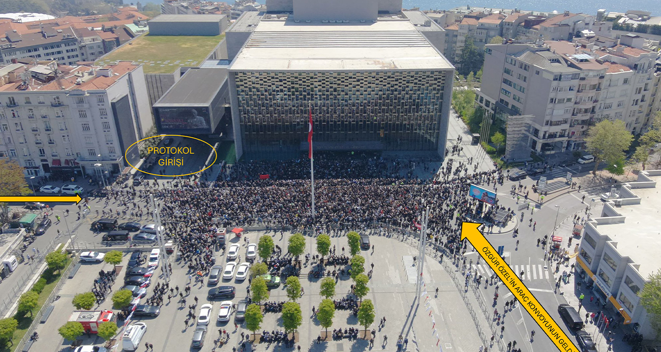 İSTANBUL VALİLİĞİ, "ÖZGÜR ÖZEL’İN MAKAM ARACI KAPALI OTOPARKA ALINMADI" İDDİALARINI YALANLADI