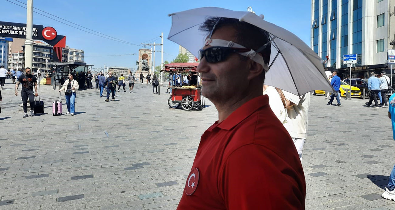 İSTANBUL’A BAHAR GELDİ, SICAK HAVA BUNALTTI