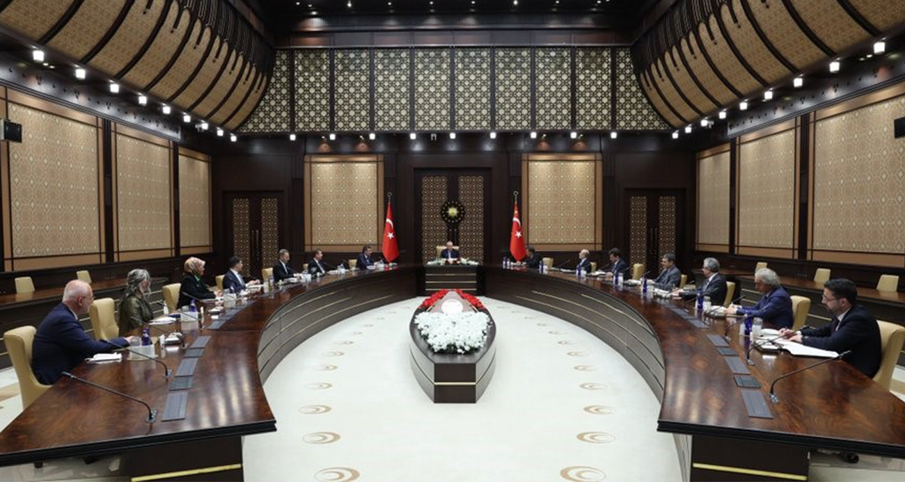 CUMHURBAŞKANI ERDOĞAN, CUMHURBAŞKANLIĞI POLİTİKA KURULLARININ BAŞKANVEKİLLERİNİ KABUL ETTİ