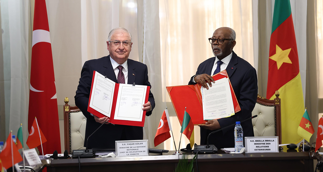 MİLLİ SAVUNMA BAKANI GÜLER KAMERUN’DA
