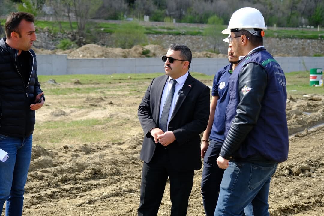 Akdağmadeni atık su arıtma tesisi çalışmaları sürdürülüyor