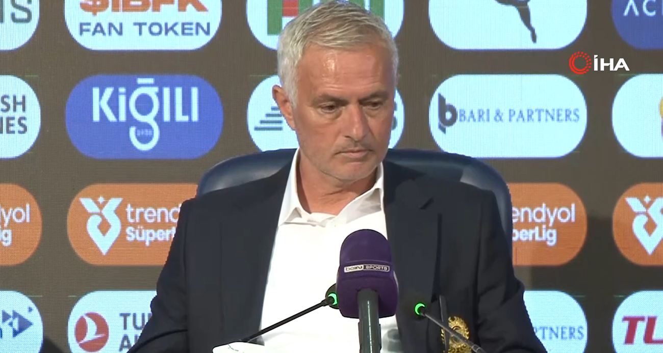 JOSE MOURİNHO: "BUGÜNKÜ MAÇ 1-0 İKEN HER ŞEYE KARAR VERİLMİŞTİ"