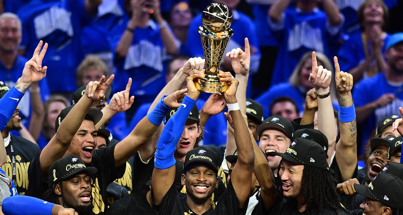 NBA’DE ŞAMPİYON OKLAHOMA CİTY THUNDER 
