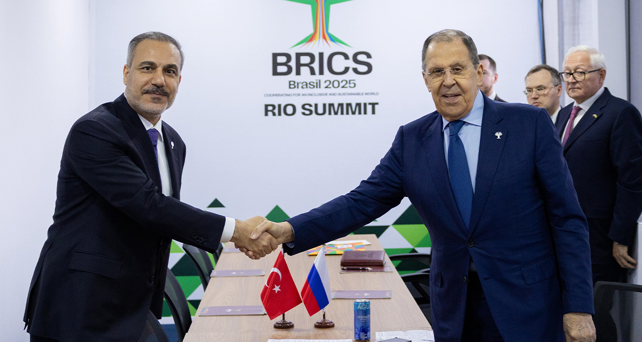 BAKAN FİDAN, RUS MEVKİDAŞI LAVROV İLE GÖRÜŞTÜ