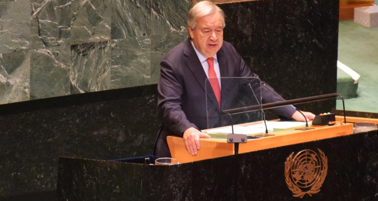 BM GENEL SEKTERİ GUTERRES’TEN İSRAİL’İN SURİYE YÖNELİK SALDIRILARINA KINAMA