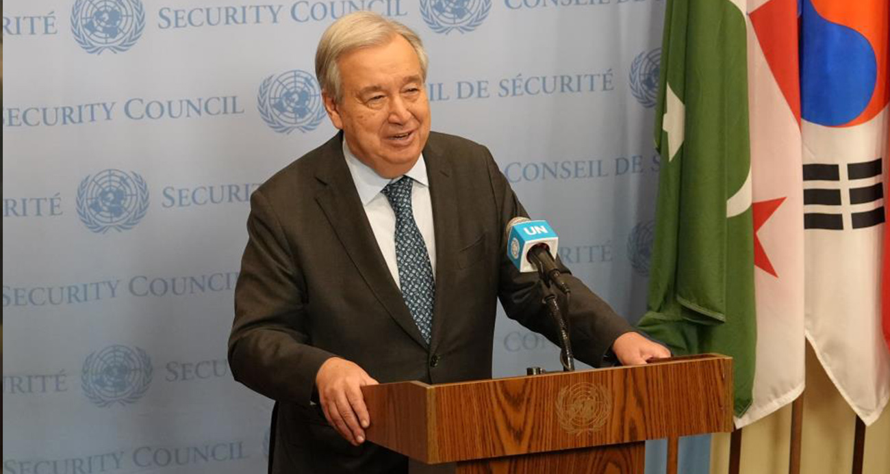 BM GENEL SEKRETERİ GUTERRES: &QUOT;KIBRIS’TA ADIM ADIM GÜVEN İNŞA EDİYORUZ&QUOT; 