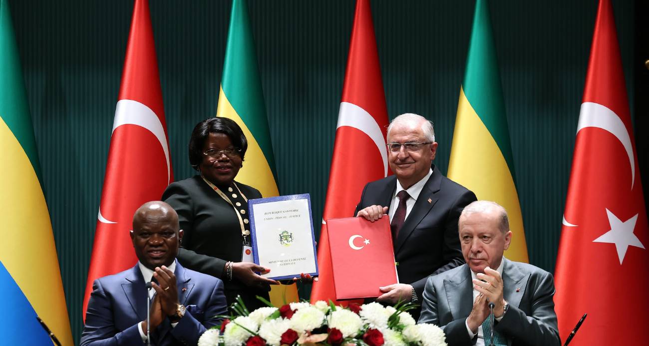 TÜRKİYE İLE GABON ARASINDA 8 ANLAŞMA İMZALANDI