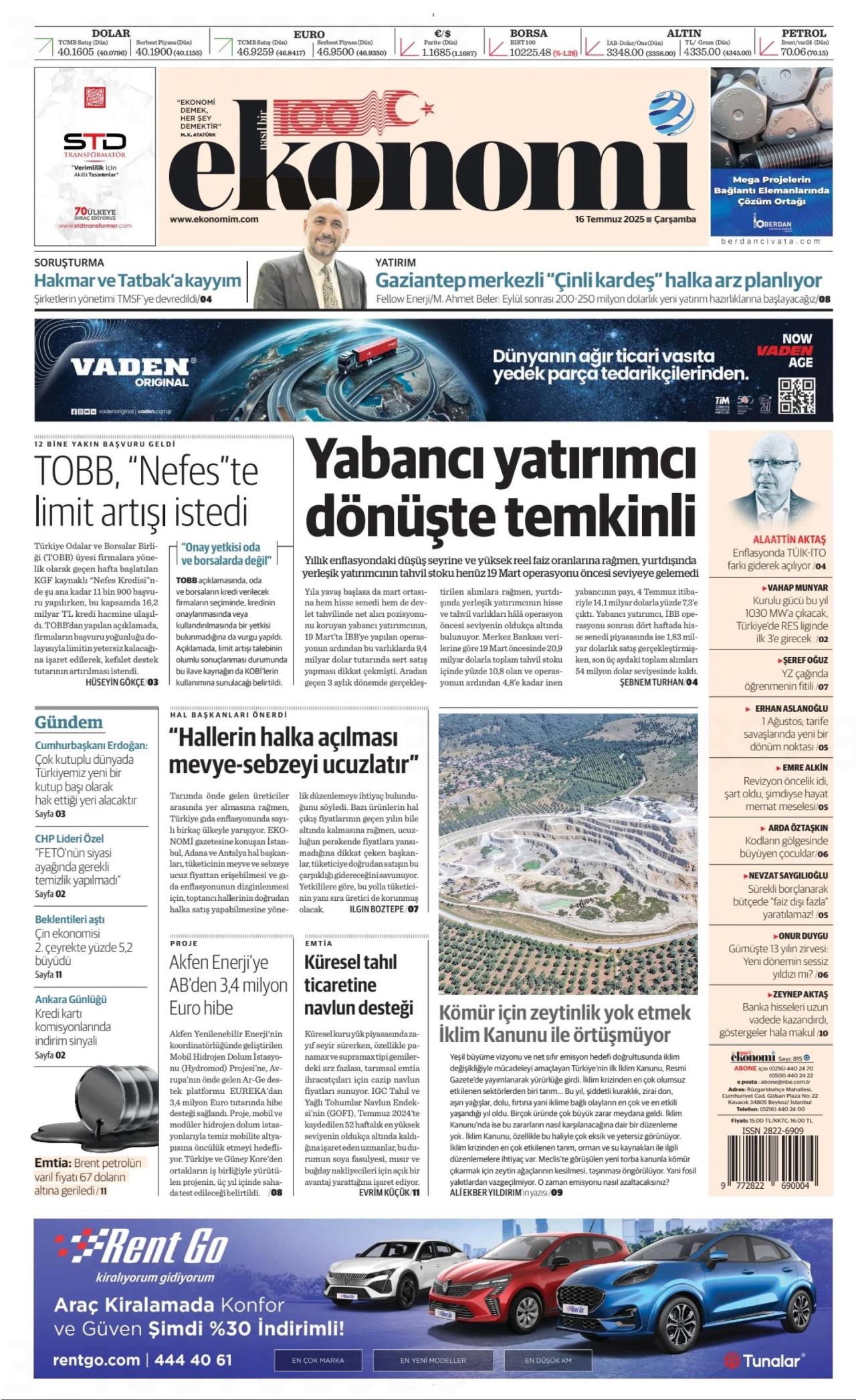 Nasıl Bir Ekonomi