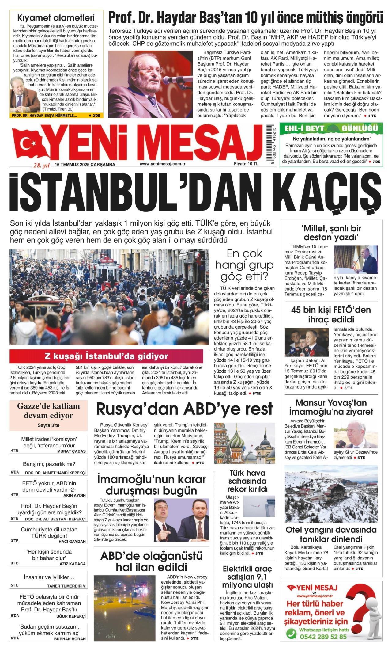 Yeni Mesaj