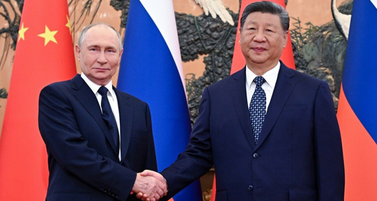 ÇİN DEVLET BAŞKANI Xİ, RUS MEVKİİDAŞI PUTİN İLE BİR ARAYA GELDİ 