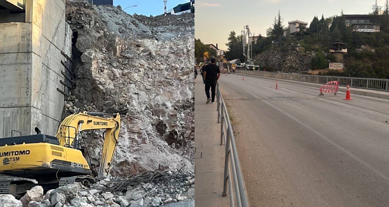 HAMSU KÖPRÜSÜ’NDE TOPRAK KAYMASI: GÜVENLİK ÖNLEMİ ALINDI, TRAFİK KAPATILDI