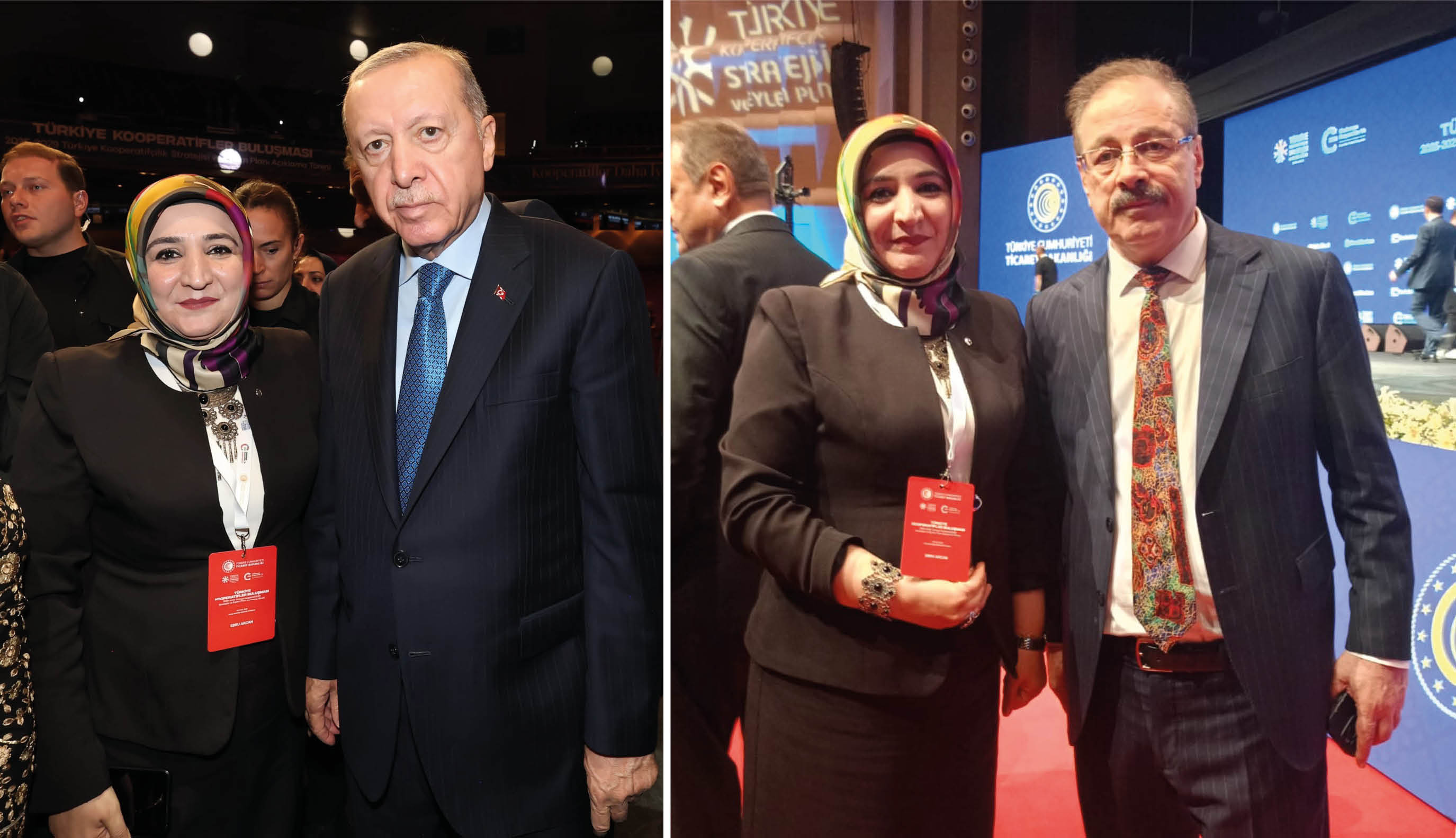 TÜRKİYE KOOPERATİFÇİLİK TOPLANTISINDA YOZGAT’I EBRU ÖRMÜŞ TEMSİL ETTİ