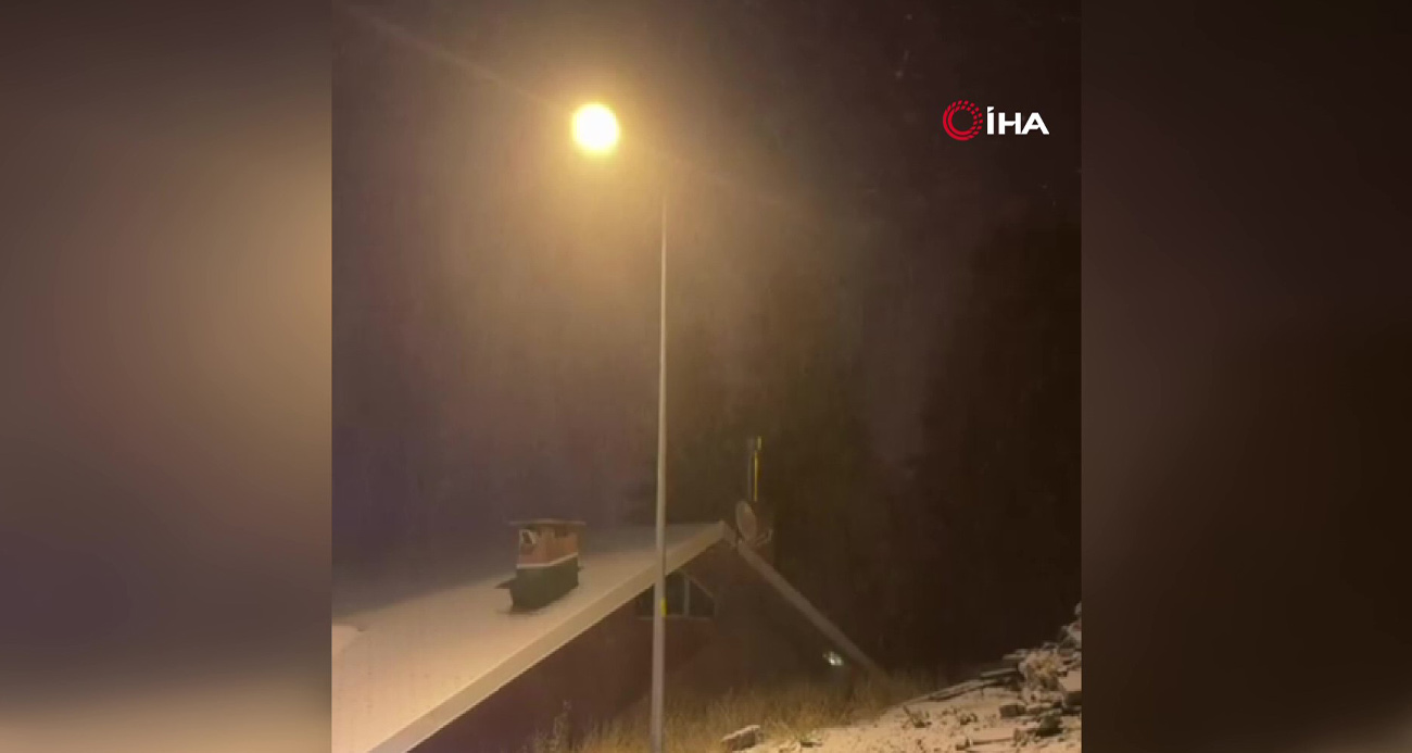 ULUDAĞ’DA KAR YAĞIŞI ETKİLİ OLUYOR 