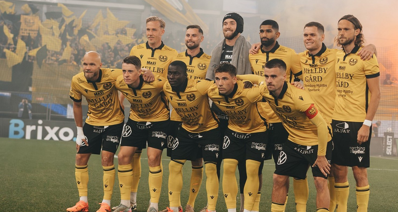 BALIKÇI KÖYÜ TAKIMI MJALLBY, İSVEÇ LİGİ ŞAMPİYONU OLDU
