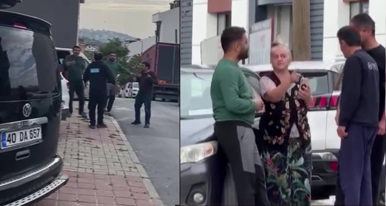 BAŞAKŞEHİR’DE PARK YERİ KAVGASI KAMERAYA YANSIDI