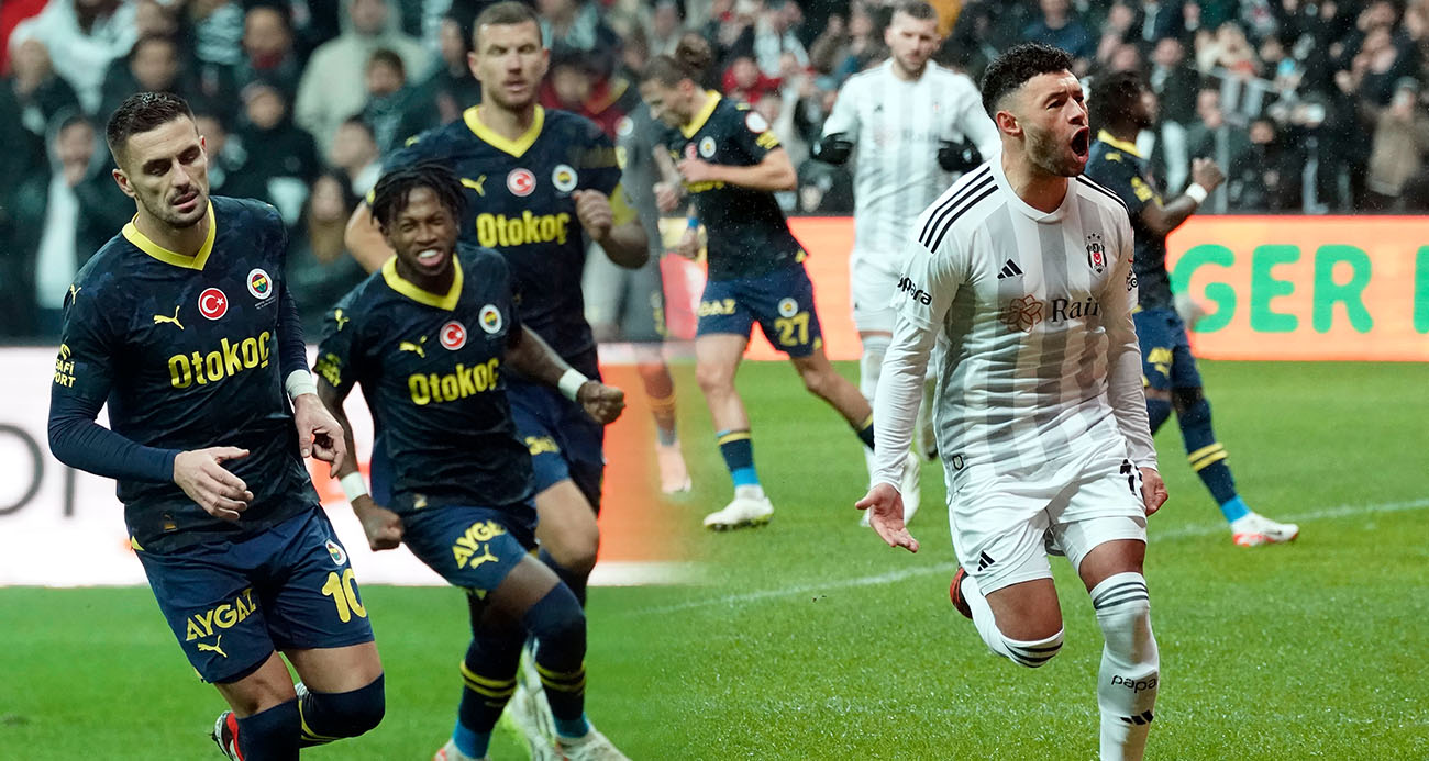 BEŞİKTAŞ-FENERBAHÇE DERBİLERİNE YABANCILAR DAMGA VURUYOR