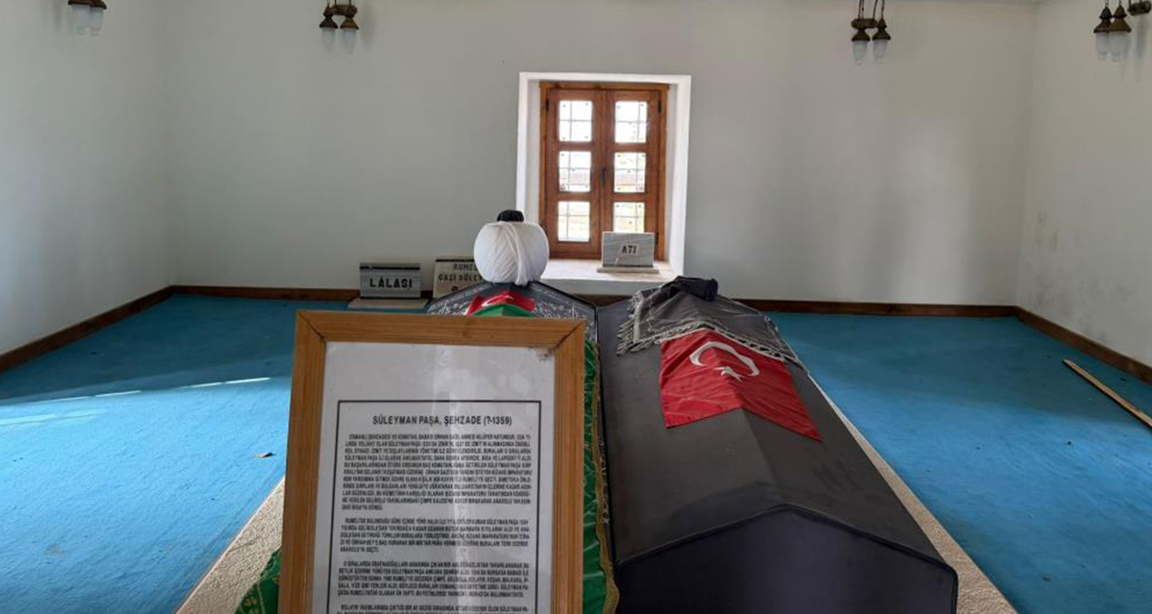 RUMELİ FATİHİ GAZİ SÜLEYMAN PAŞA’NIN TÜRBESİNE ÇEVRE DÜZENLEMESİ