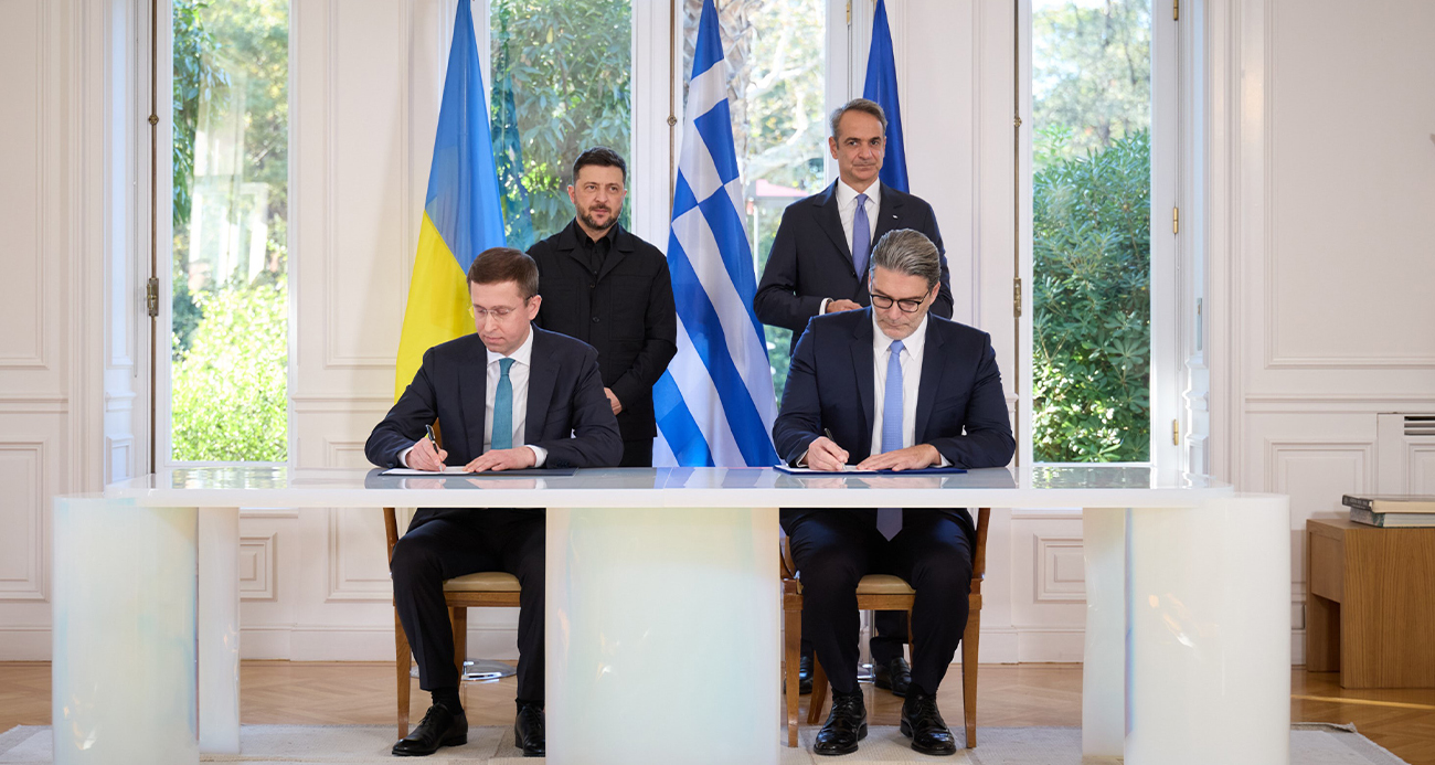 UKRAYNA İLE YUNANİSTAN ARASINDA DOĞALGAZ ANLAŞMASI İÇİN NİYET MEKTUBU İMZALANDI