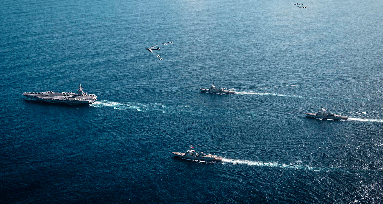 ABD DONANMASINDAN "GÜNEY MIZRAĞI OPERASYONU" AÇIKLAMASI!