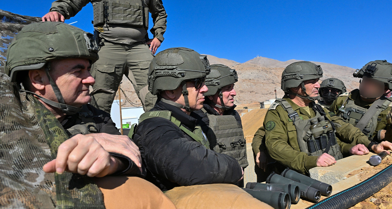 NETANYAHU, SURİYE’NİN GÜNEYİNDE İSRAİL İŞGALİ ALTINDAKİ BÖLGEYE GİTTİ 