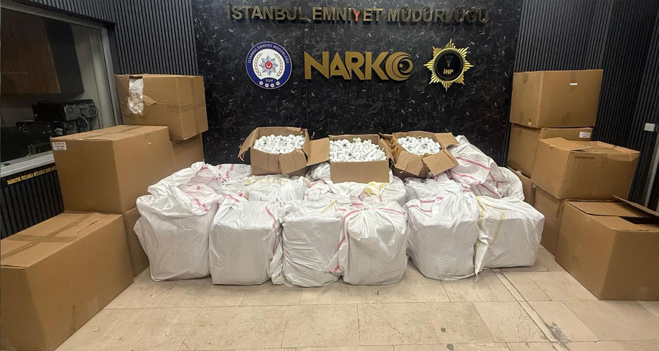 İSTANBUL’DA UYUŞTURUCU HAP OPERASYONU 