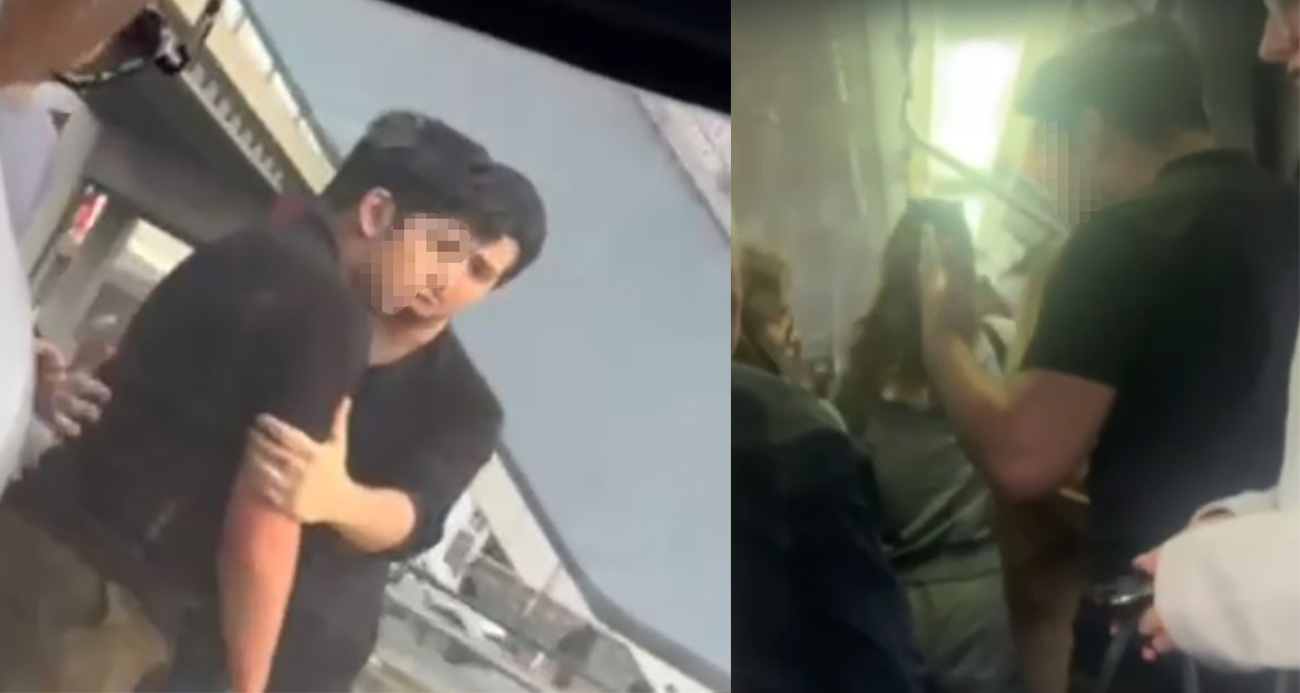 İZMİR METROSU’NDA KÜFÜRLÜ SALDIRGAN PANİĞİ