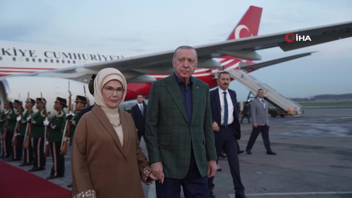 CUMHURBAŞKANI ERDOĞAN, G20 LİDERLER ZİRVESİ İÇİN GÜNEY AFRİKA&#039;YA GELDİ 