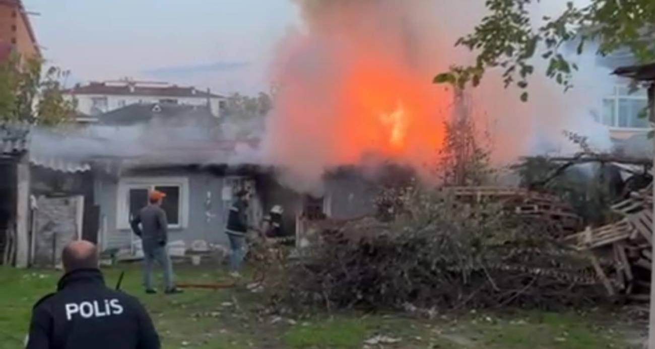 SOBAYI YAKIP ALIŞVERİŞE ÇIKTI, GELDİĞİNDE EVİ KÜLE DÖNDÜ