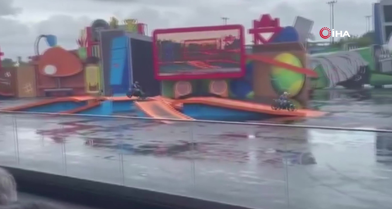 BREZİLYA’DA MOTOSİKLET GÖSTERİSİ SIRASINDA RAMPAYA ÇARPAN SÜRÜCÜ ÖLDÜ 