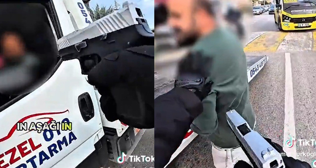 SAHTE TRAFİK BASKININI SOSYAL MEDYADA PAYLAŞAN 4 KİŞİ GÖZALTINDA 