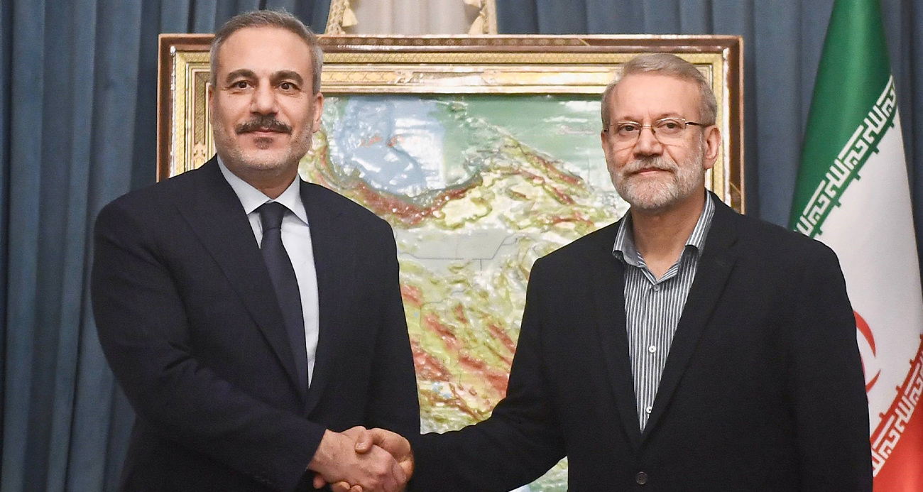 DIŞİŞLERİ BAKANI FİDAN, İRAN ULUSAL GÜVENLİK YÜKSEK KONSEYİ BAŞKANI LARİCANİ İLE GÖRÜŞTÜ