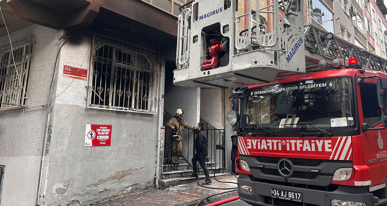 ESENLER’DE 5 YAŞINDAKİ ÇOCUK ÇAKMAKLA OYNARKEN EVİ YAKTI 