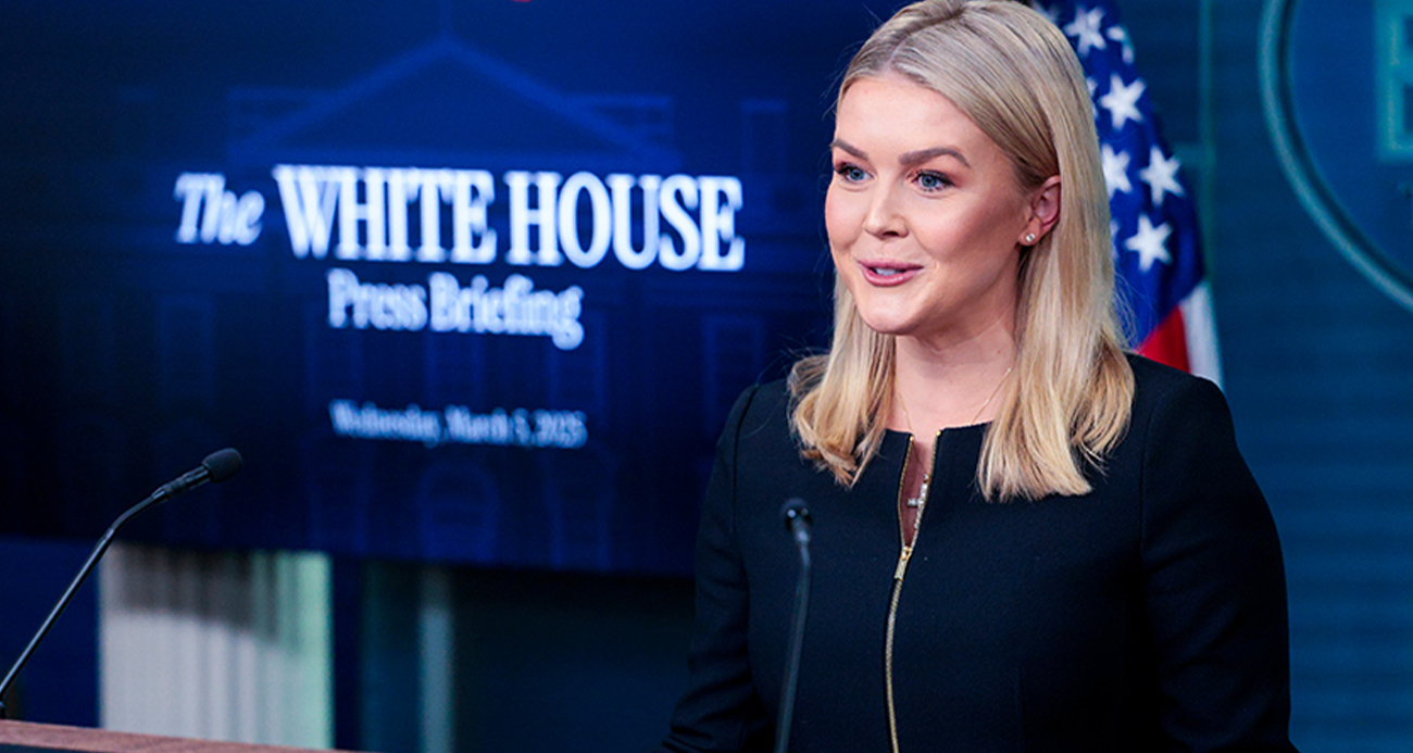 BEYAZ SARAY SÖZCÜSÜ LEAVİTT: &QUOT;EL KONULAN GEMİ, SAHTE BAYRAK TAŞIDIĞI İÇİN VATANSIZ KABUL EDİLDİ&QUOT; 