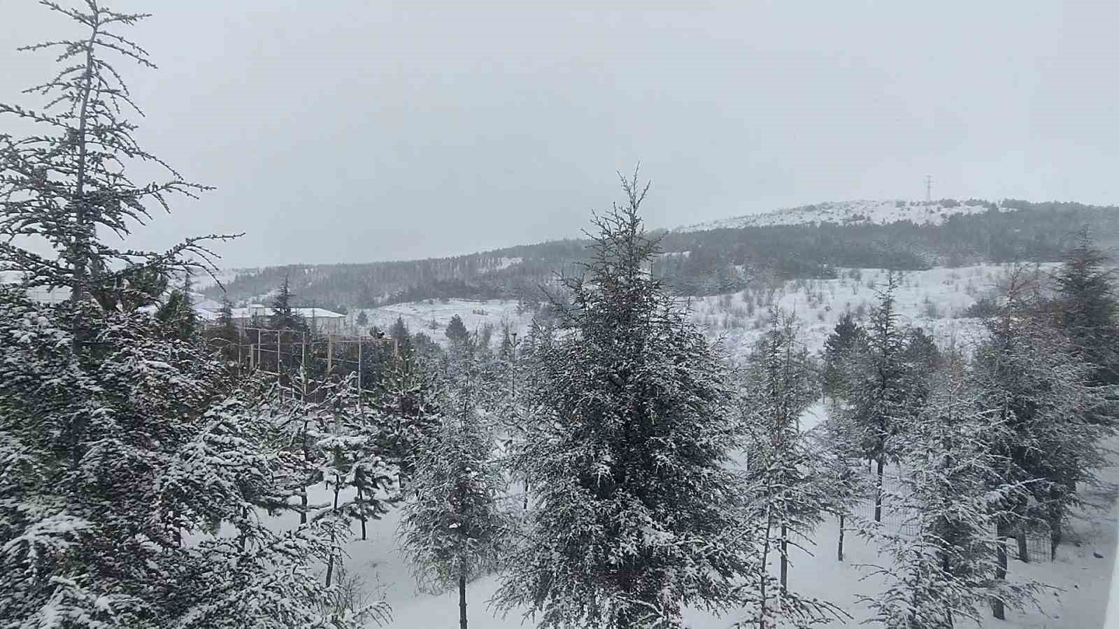 YOZGAT BEYAZA BÜRÜNDÜ 